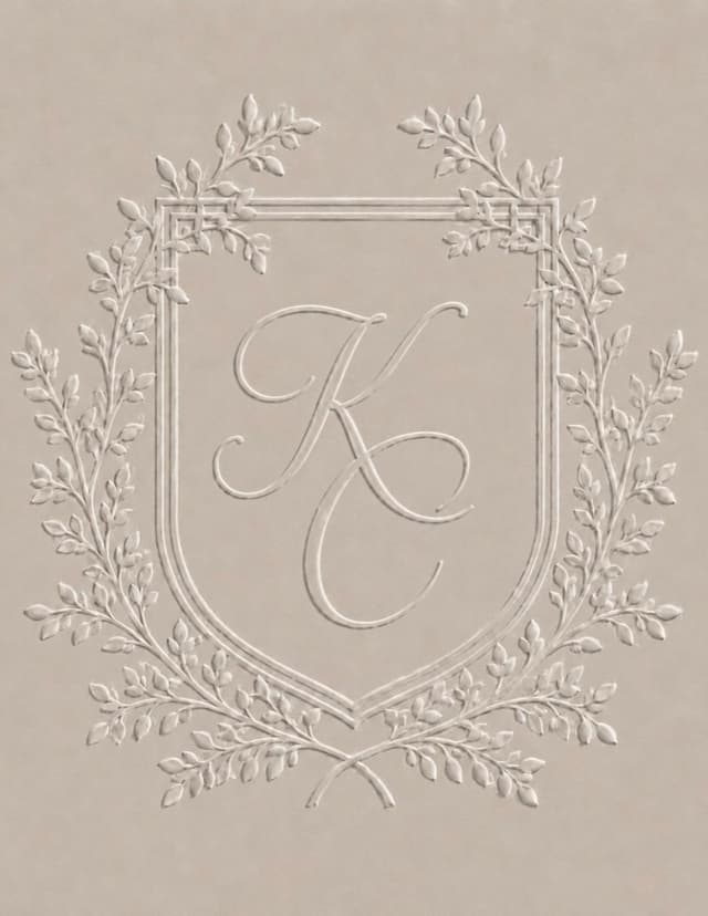 Karam & Clara monogram